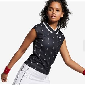 Nike Women's Dri-FIT Bee Tennis French Open Top
